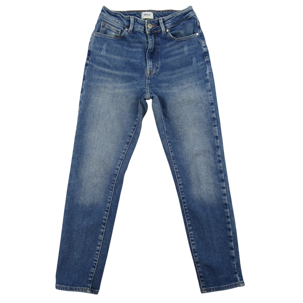 ONLY Emily Stretch Life HW Jeans Women 28x32 Blue High Waisted Skinny Denim